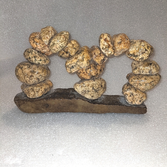 Last chance! Firm! Hand crafted Stone Arch Artwork OUTDOOR/INDOOR Stone DECOR - Picture 2 of 5